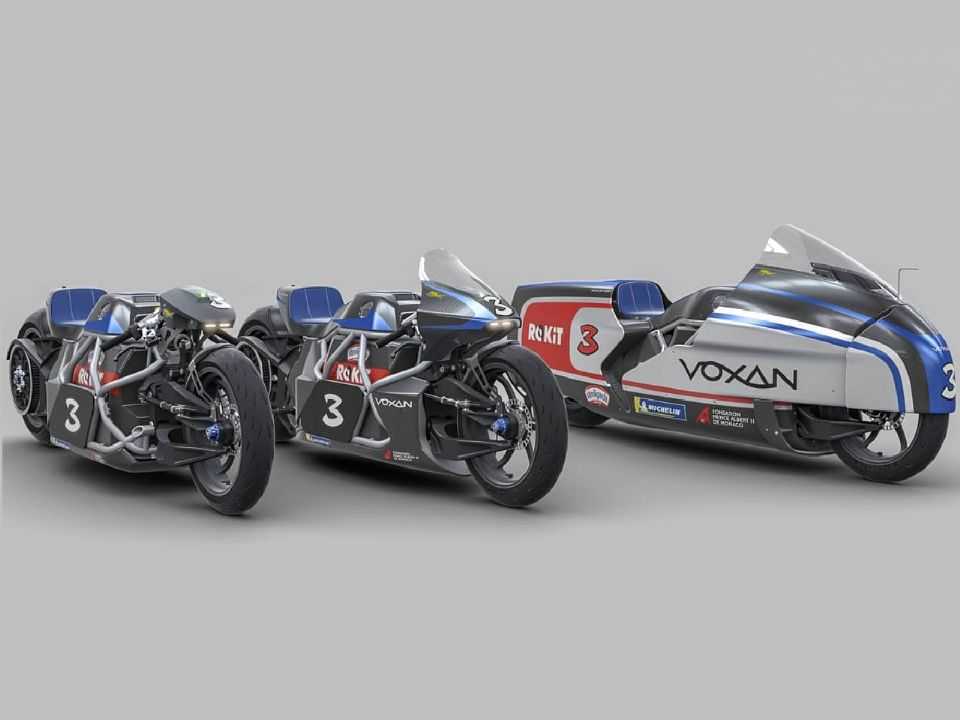 Max Biaggi bate recordes de motos elétricas com uma Voxan Wattman
